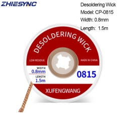 Desoldering Wick Width 0.8mm Length 1.5m Welding Solder Wick Remover Desoldering Wire Desoldering Braid BGA Repair Tool