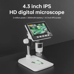 4.3 Inch Digital Microscope 1080P 1000x Coin Microscope 2MP Microscope Soldering for Electronics Repair PCB