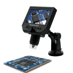 600X 3.6MP Digital HD Microscope Portable 4.3" LCD Mobile phone Repair Endoscope Magnifier Camera Electronic Video Microscopes