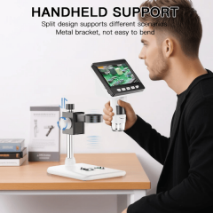 4.3 Inch Digital Microscope 1080P 1000x Coin Microscope 2MP Microscope Soldering for Electronics Repair PCB
