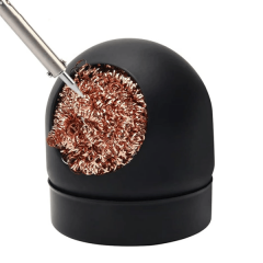Soldering Iron Tip Cleaner Desoldering Cleaning Ball Welding Soldering Iron Mesh Filter Metal Wire Stand Steel Ball Tin Remover