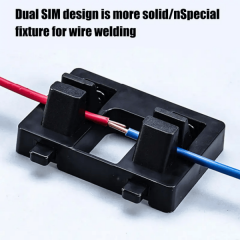 Spring-Loaded Soldering Wire Clamp, Soldering Fixture - Anti-Slip Welding Wire Clamp For Precision Electronics Repair & PCB Work