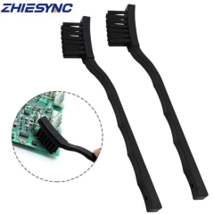 1 Piece Anti Static Brush For Electronics Protection ESD Safe Brush Small Crank Brush Scrubbing Board Water PCB Dust Anti Static Cleaning Brush