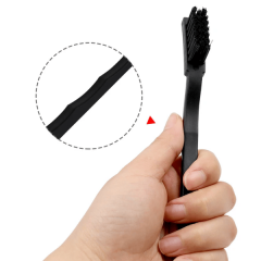 1 Piece Anti Static Brush For Electronics Protection ESD Safe Brush Small Crank Brush Scrubbing Board Water PCB Dust Anti Static Cleaning Brush