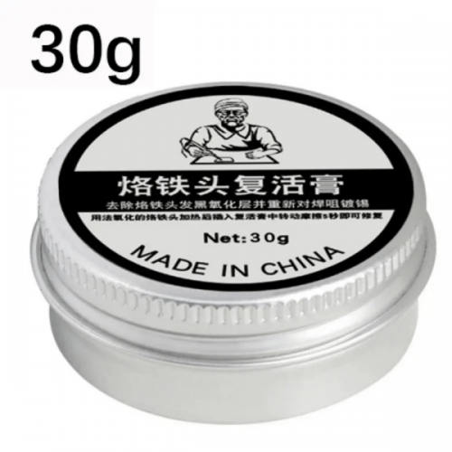 30g Soldering Iron Tip Cleaning Paste Soldering Iron Tip Tinner Activator Tip Cleaner Soldering Iron Tip Refresher