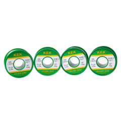 KEK lead-free solder wire ROHS small roll tin wire 20/30/50/100g Rosin Flux-cored Smoke Less Cleaning-free Welding Wire