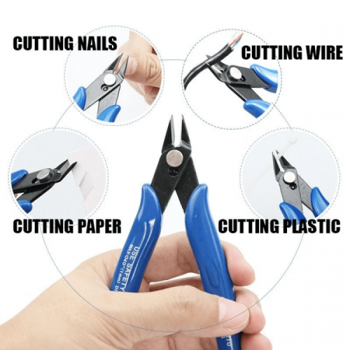 Diagonal Cutting Pliers Carbon Steel Diagonal Cutters Pliers Electrical Cable Diagonal Wire Cutters