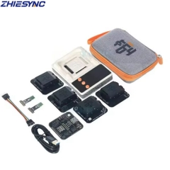 Flash 64 F64 Ultra Lite NAND Programmer Box Set | UFS BGA 153 254 297 & 4-in-1 EMMC Adapter