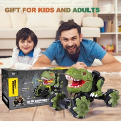 rolimate Remote Control Car, RC Car 1:18 Powerful Off Road Remote Control Dinosaur Toys for 5 6 7 8 9 10 11 12 Year Old Boys Girls 4WD 2.4Ghz System Rechargeable Cars Toys 45°Drift