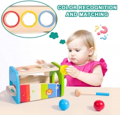 rolimate Hammering Pounding Toys, Colorful Xylophone Toys, Montessori Toy Toddler Toy Early Educational Learning Toys, Best Birthday Gifts for 1 2 3+ Years Old Boys Girls Fine Motor Skills