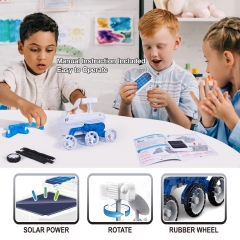 rolimate DIY Car Toys, STEM Toys Solar Mars Exploration Car Toy kit, DIY Eco-Engineering Science Assembly Vehicle Truck Toy, Best Birthday Gifts for 6 7 8 9 +Year Old Boys Girls Student