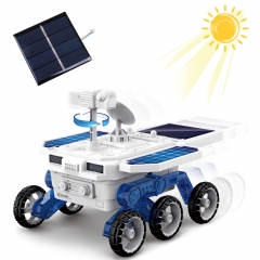 rolimate DIY Car Toys, STEM Toys Solar Mars Exploration Car Toy kit, DIY Eco-Engineering Science Assembly Vehicle Truck Toy, Best Birthday Gifts for 6 7 8 9 +Year Old Boys Girls Student