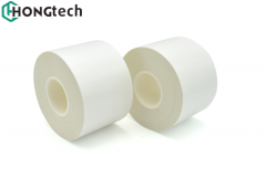 TL025005AU-W - Màng chống dính PET keo silicon màu trắng sữa dày: 0.025mm