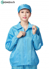 Quần áo chống tĩnh điện màu xanh dương - GA010011