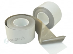 Single sided smooth electrically conductive fabric adhesive tape - D24140