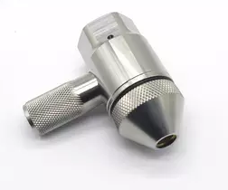 Abrasive Nozzle Assembly, .012" / 0.30mm, Single Port, RH