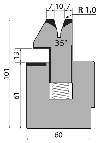 S101.35.10 Spring-loaded Hemming Dies