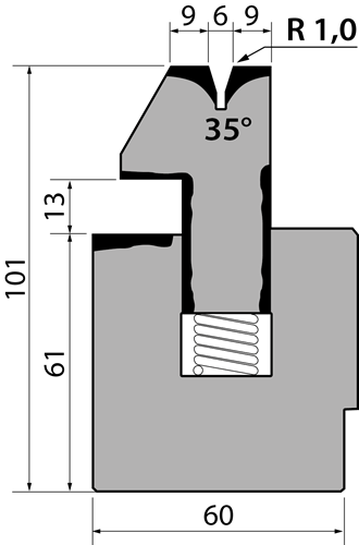 S101.35.06 Spring-loaded Hemming Dies