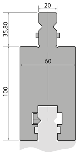 AD21, length 150mm