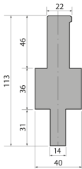 AD3, length 150mm