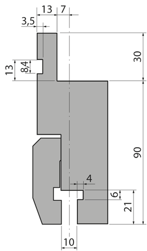 AD19-A, length 150mm