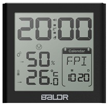 User manual Baldr B341W (English - 6 pages)