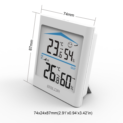 Baldr Wireless Indoor Outdoor Thermometer