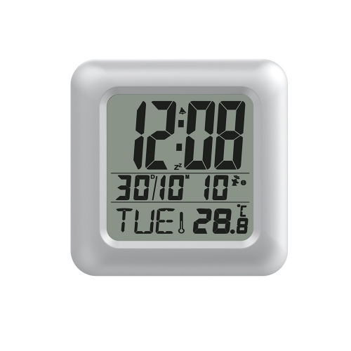 Big shower clock with thermometer