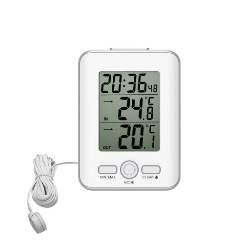 Indoor & Outdoor Thermometer with Probe