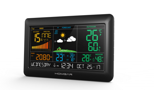 WI-FI Controlled Weather Station HWS388WRF