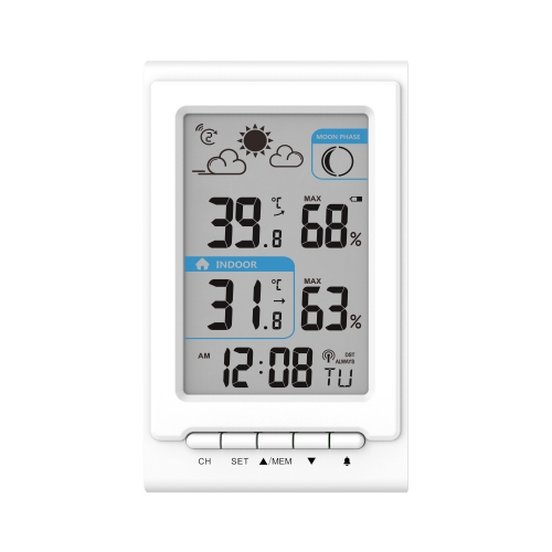 Compact Wireless Weather Station with Time and Calendar