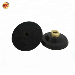 4 Inch Flexible Diamond Polishing Pads Hook & Loop Rubber Back Holder for Angle Grinder