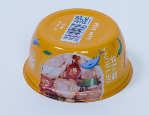 Tin can for tuna