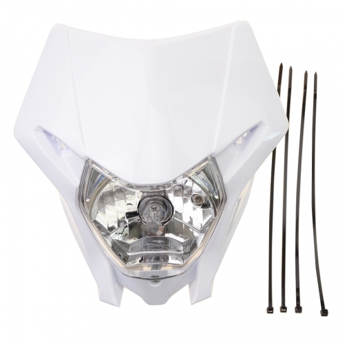 GOOFIT 12V 35W White Grimace Headlight Replacement For CRF150L General Purpose Motorcycle Modification