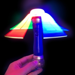 Fiber Dome LED String Spinner-Blue