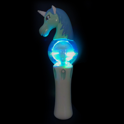 LED Unicorn Spinning Wand