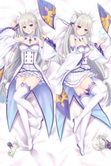 Emilia - Custom Life Size body Pillow Anime Dakimakura Pillow