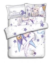 Emilia - Anime 4pcs Bedding Sets Bed Sheets