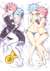 RAM & REM Re Zero - Dakimakura Body Pillow Case