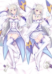 Emilia Re Zero - Dakimakura Body Pillow  Case