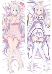 Emilia Re Zero - Dakimakura Anime Long Pillow