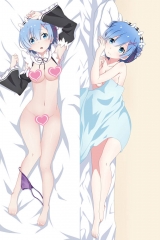 REM Re Zero - Sexy Dakimakura Pillow Case