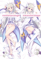 Emilia Re Zero - Sexy Dakimakura Pillow  Case