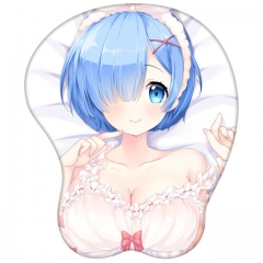 Re Zero Rem 3D Mouse Pad