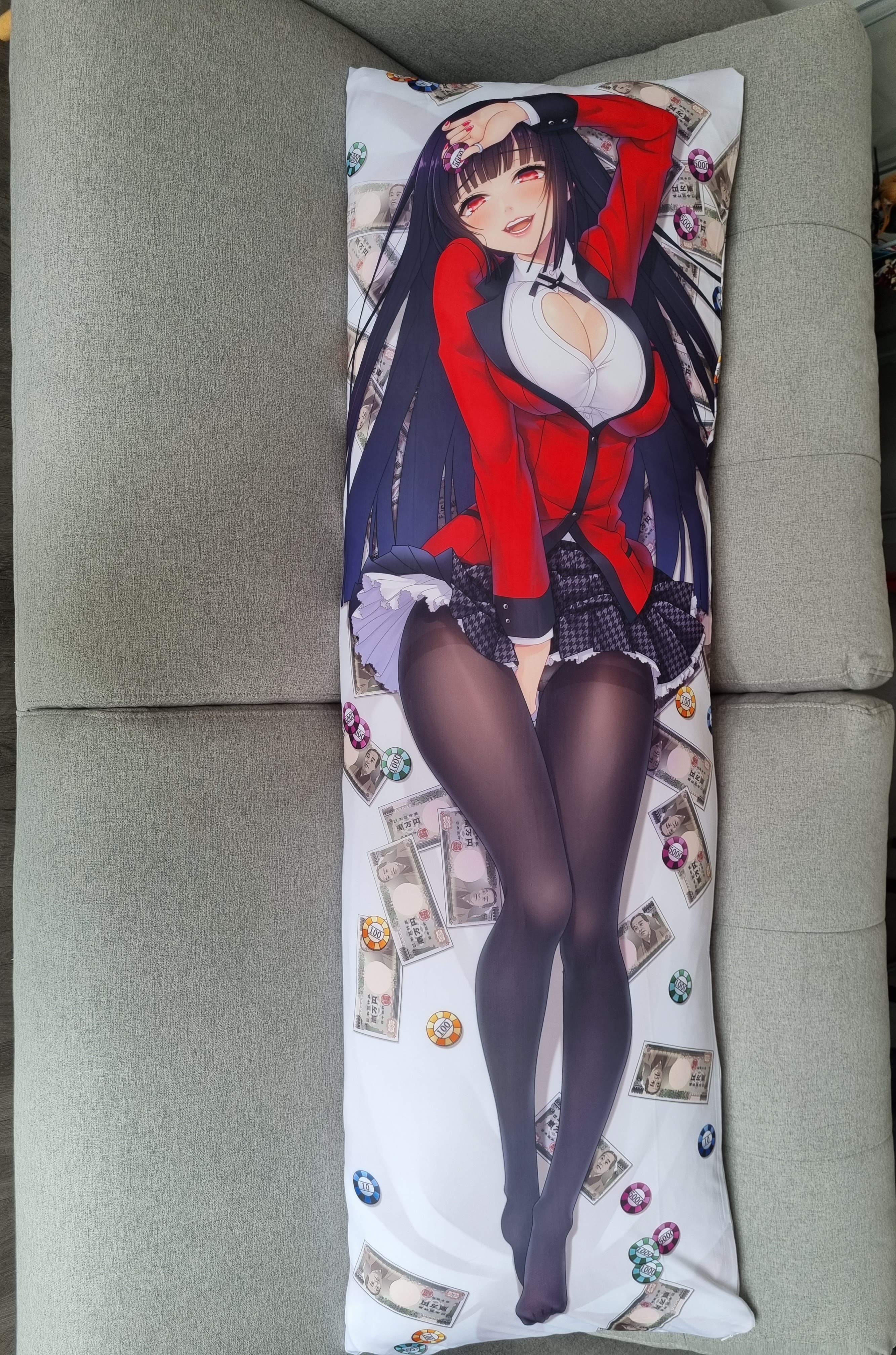 Kakegurui Yumeko Jabami Body Pillow Case 50×160cm Dakimakura