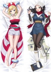 Pokémon Irida & Akari Customised Body Pillows