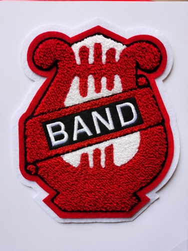 Customized chenille embroidery