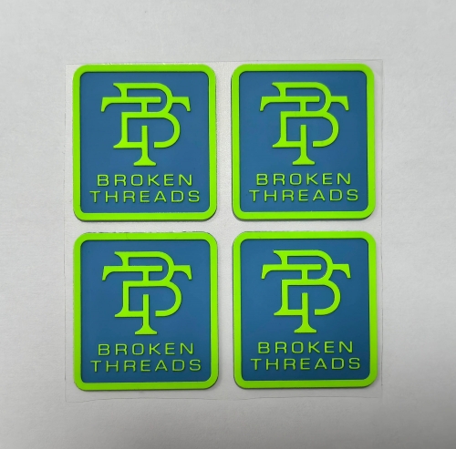 Silicone badges