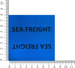 Woven folded label
