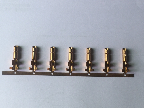 stamping brass terminals, connectors